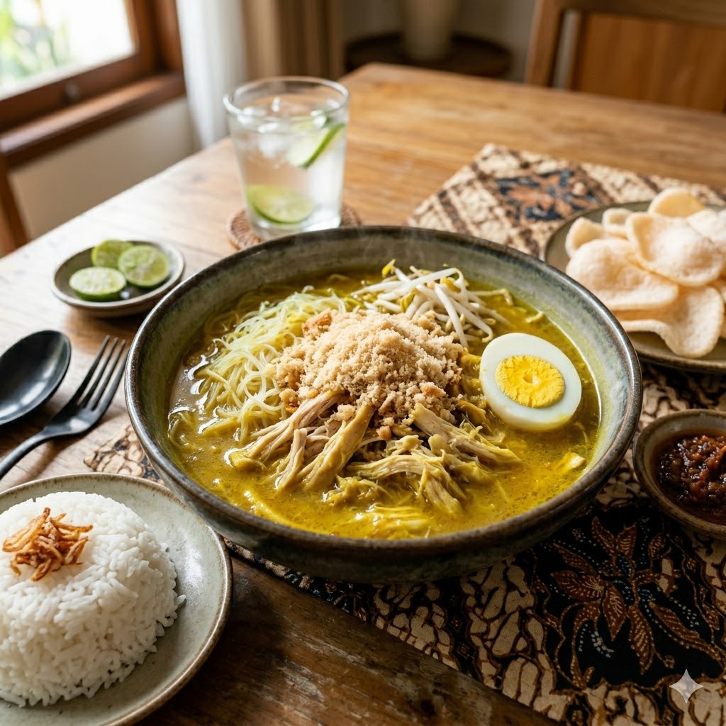 Soto Lamongan Komplit Kedai Locale